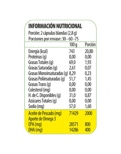 Omega UP Ultra Pure 800, 60 caps. Newscience